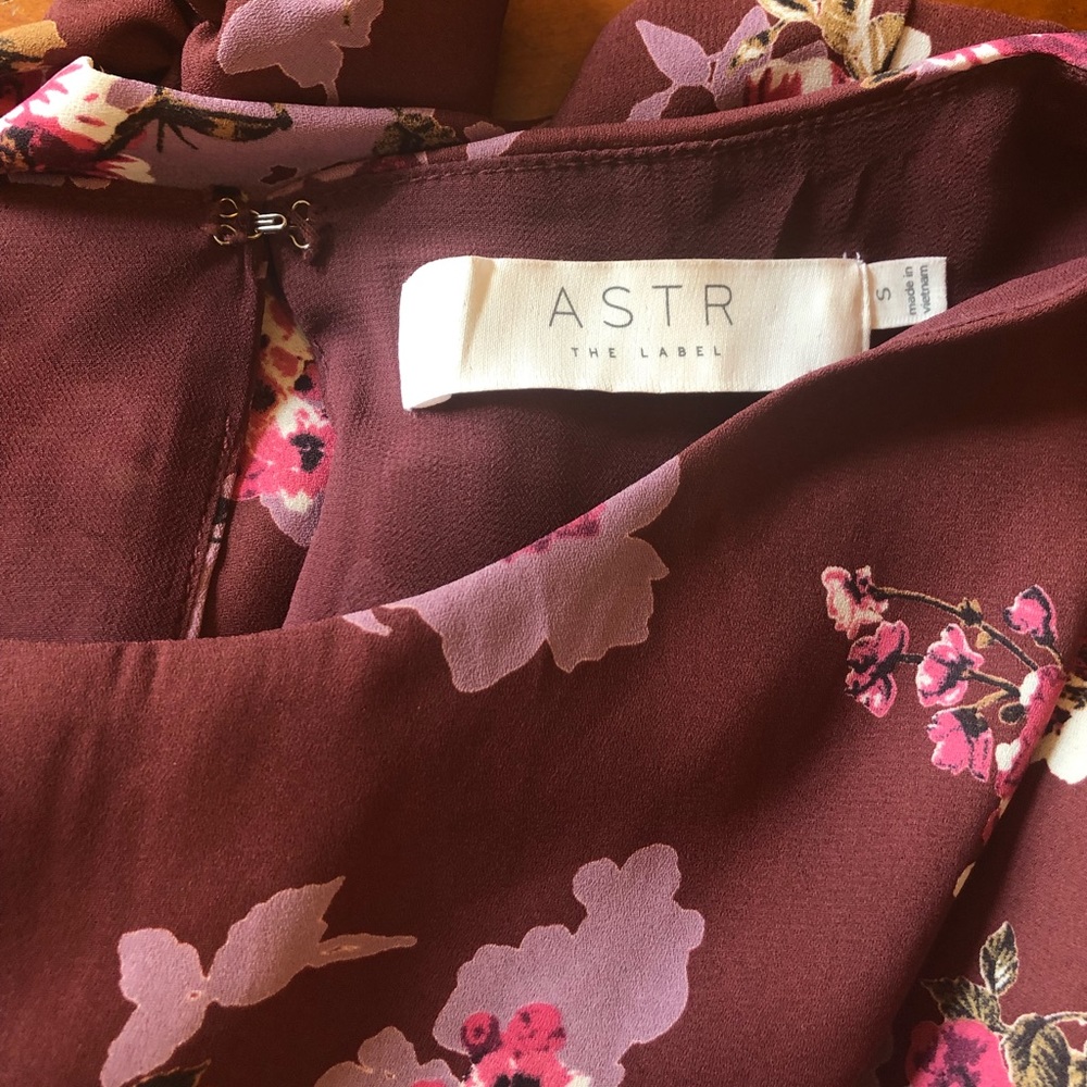 Red Floral Dress